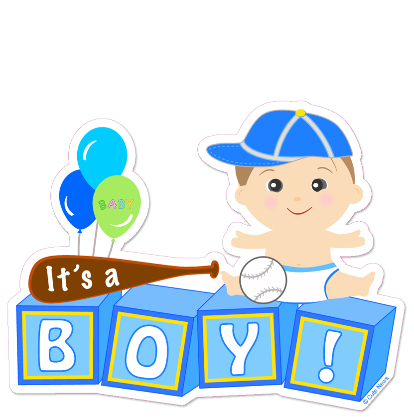 It's a sales boy baby